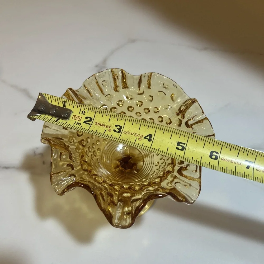 Fenton vintage amber